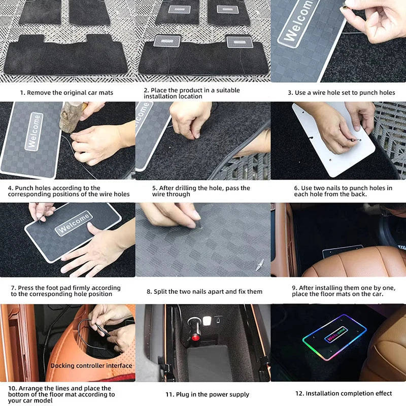 NeonDrive™ Custom Glow Automatten